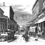 Early Virginia City scene