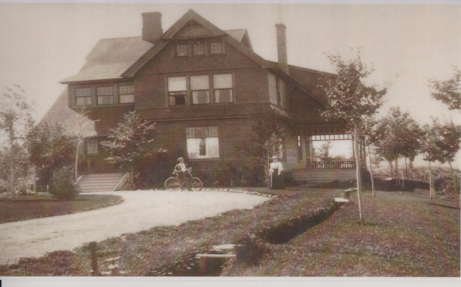 Newlands Mansion, historic photo