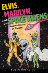 A picture of the book Elvis Marilyn and the Space Aliens 