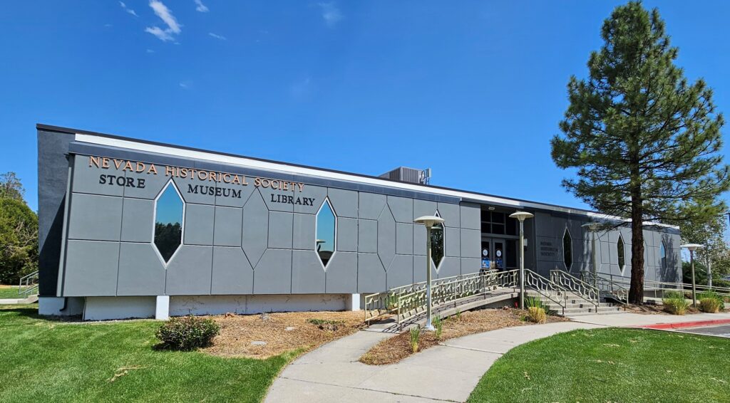 Nevada Historical Society new exterior paint colors.