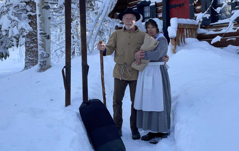 Nevada History: On The GO! – John “Snowshoe” Thompson and Agnes Thompson Chautauqua (Off-site, SVL)
